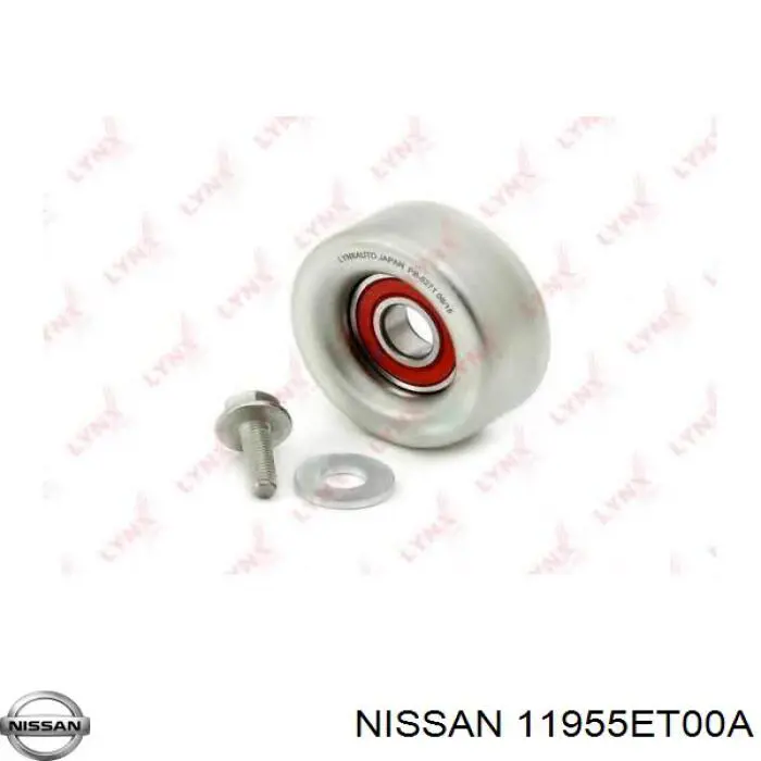 Comprar 11955ET00A Nissan/Infiniti Tensor de correa poli V 