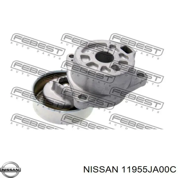 Tensor de la correa trapecial poli v Nissan/Infiniti 11955JA00C