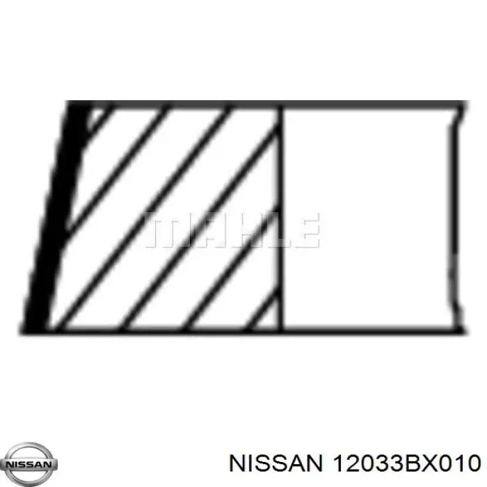 Juego de anillos de pistón, motor, STD Nissan/Infiniti 12033BX010 precio, desde 16,82 EUR