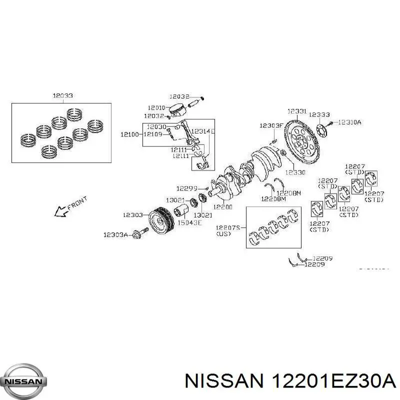 12201EZ30A Nissan