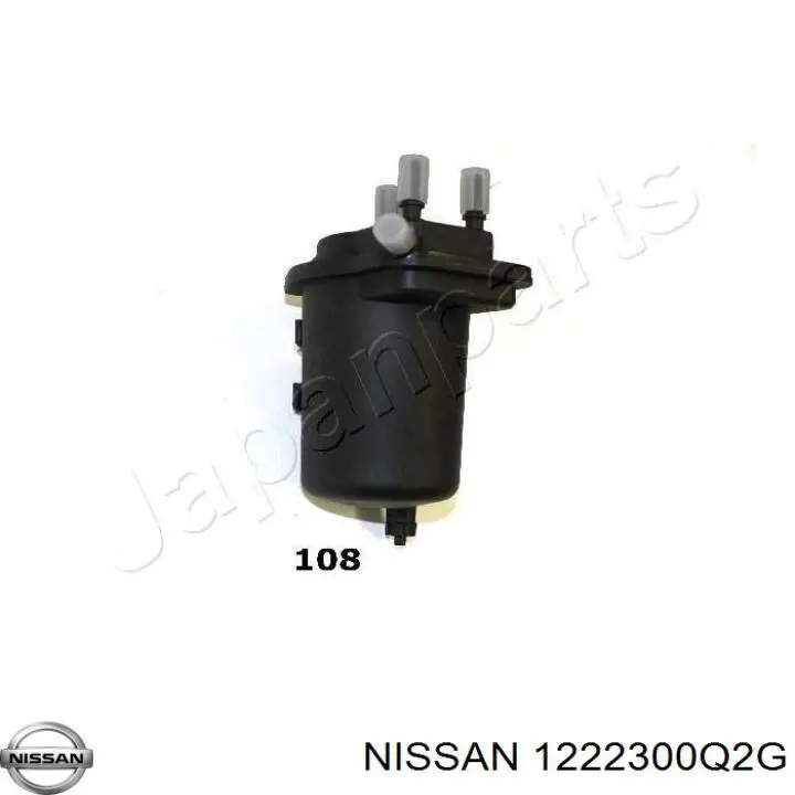 1222300Q2G Nissan juego de cojinetes de cigüeñal, estándar, (std)