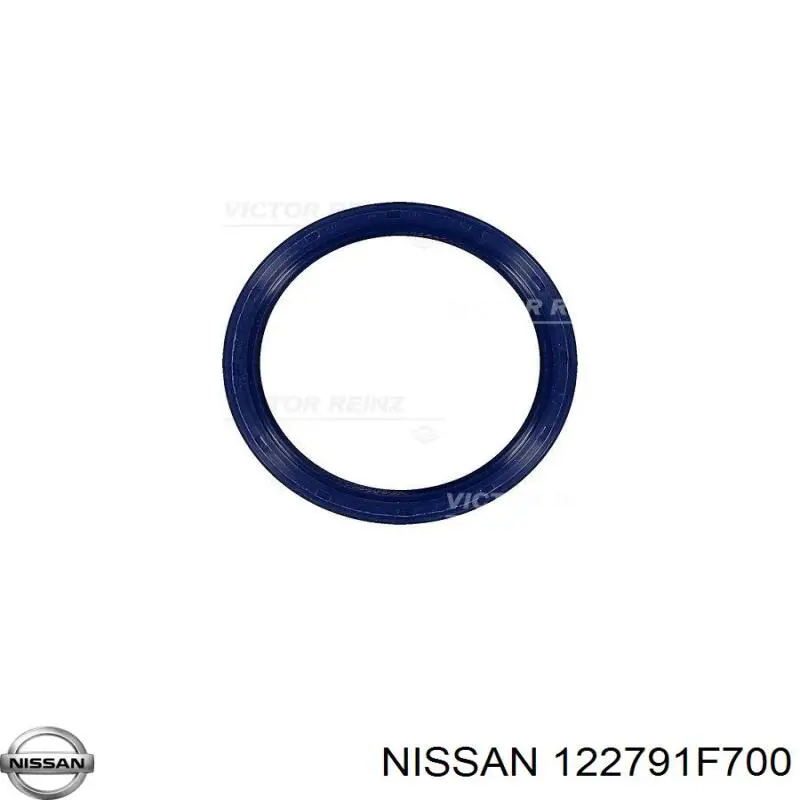 122791F700 Nissan anillo retén, cigüeñal