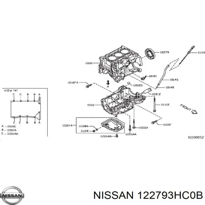 122793HC0B Nissan