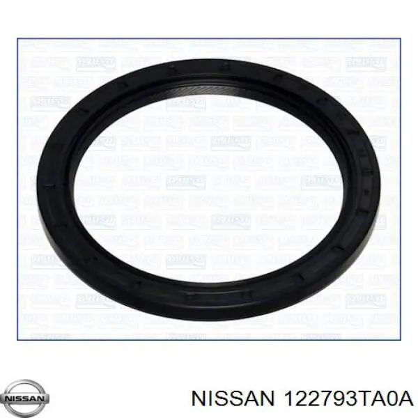 122793TA0A Nissan anillo retén, cigüeñal