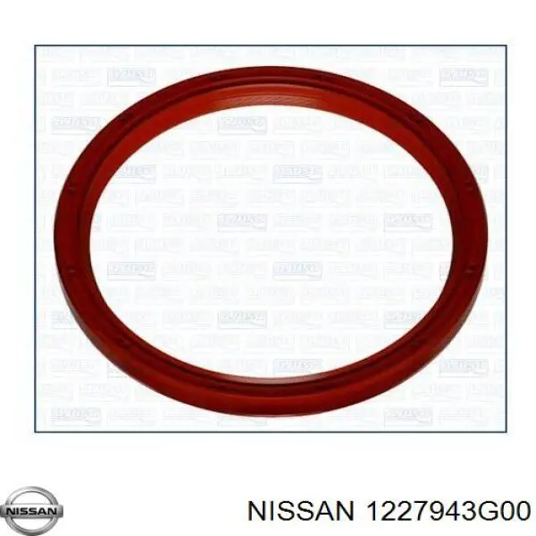 122797F401 Nissan anillo retén, cigüeñal