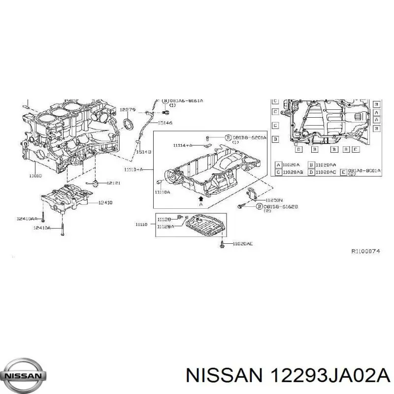 12293JA02A Nissan