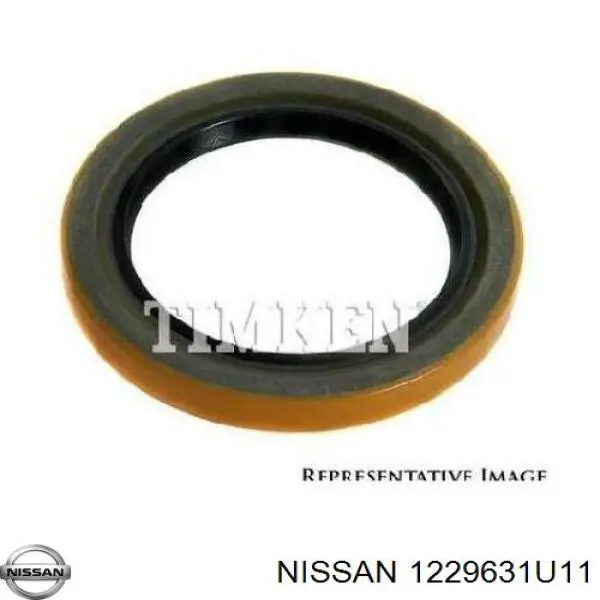 1229631U11 Nissan anillo retén, cigüeñal