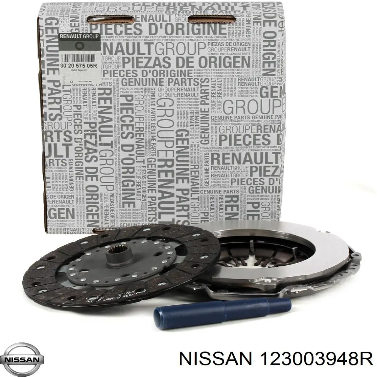 123003948R Nissan volante de motor