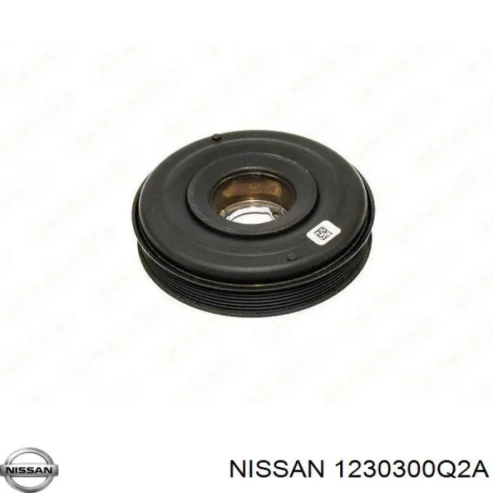Polea de cigüeñal 1230300Q2A Renault (RVI)