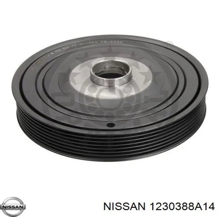 1230388A14 Nissan polea, cigüeñal