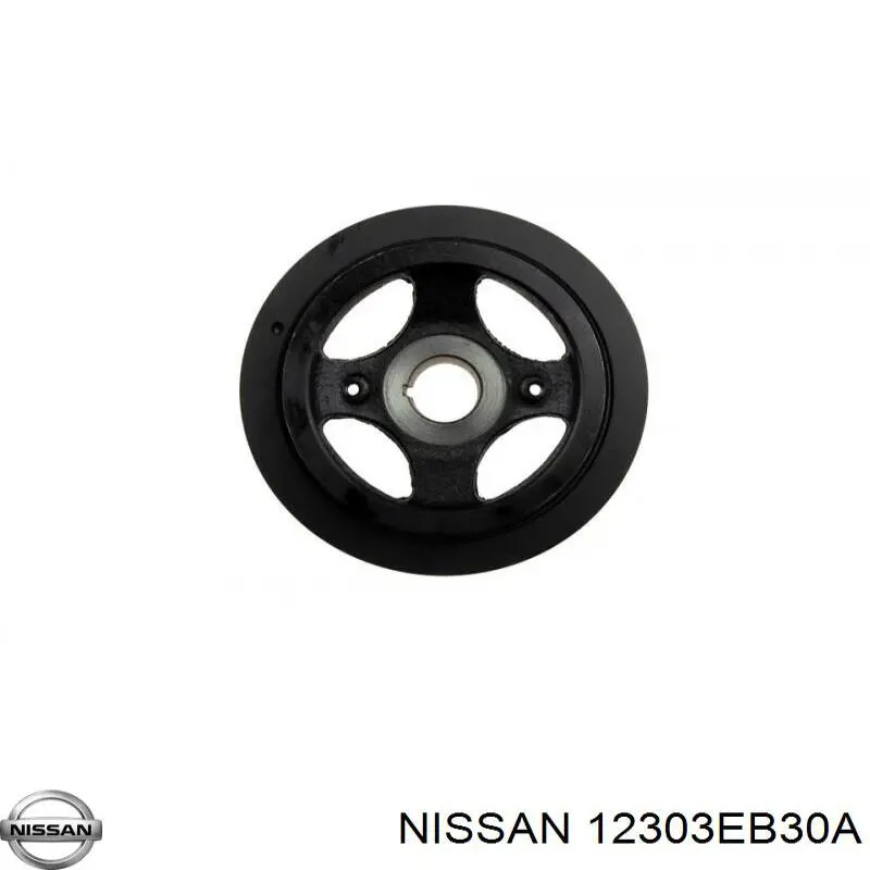 12303EB30A Nissan polea, cigüeñal