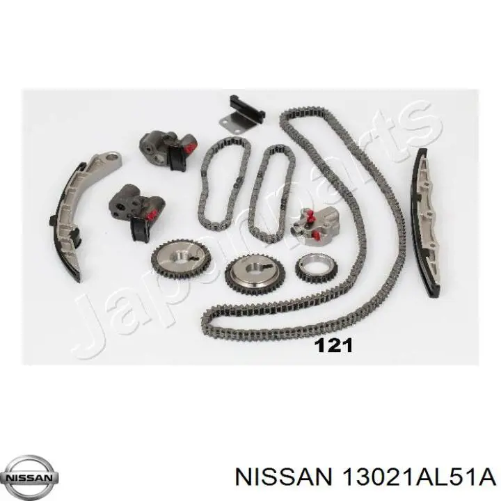 13021AL51A Nissan rueda dentada, cigüeñal