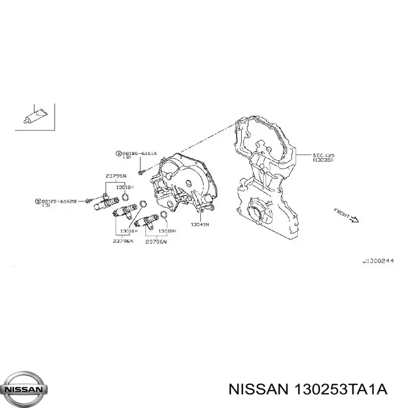 Rueda dentada del árbol de levas de admisión Nissan/Infiniti 130253TA0A precio, desde 872,21 EUR