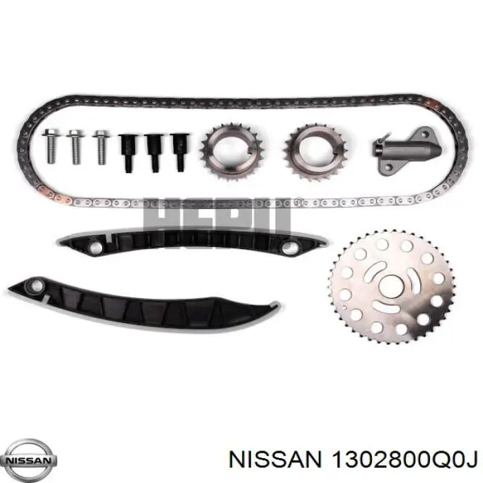 Cadena de distribución superior, kit Nissan/Infiniti 1302800Q0J precio, desde 115,36 EUR