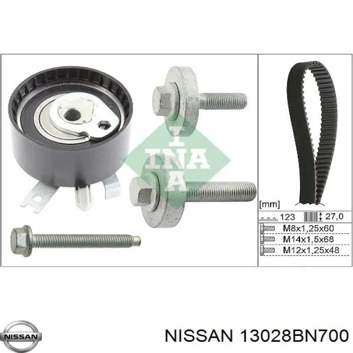 Correa de distribución Nissan/Infiniti 13028BN700 precio, desde 29,94 EUR