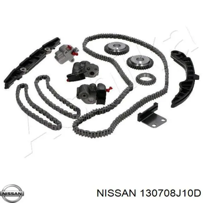 Tensor de cadena de distribución, árbol de levas, izquierdo para Nissan Teana (J31)