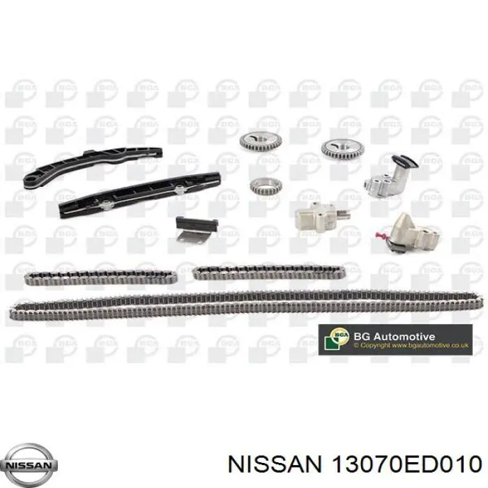 Tensor izquierdo de cadena de distribución Nissan/Infiniti 13070ED010 precio, desde 120,53 EUR