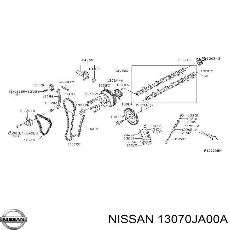 Tensor de cadena de distribución Nissan/Infiniti 13070JA00A precio, desde 125,07 EUR