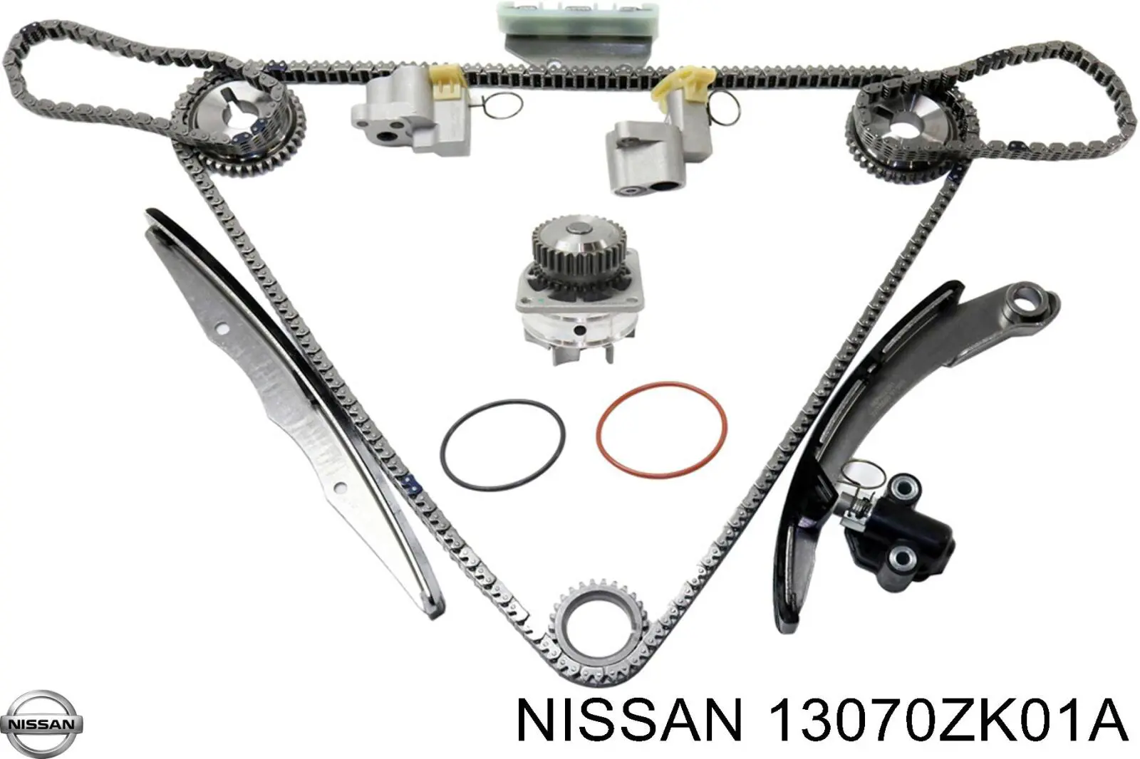 Tensor de cadena de distribución, árbol de levas, derecho para Nissan Pathfinder (R51M)
