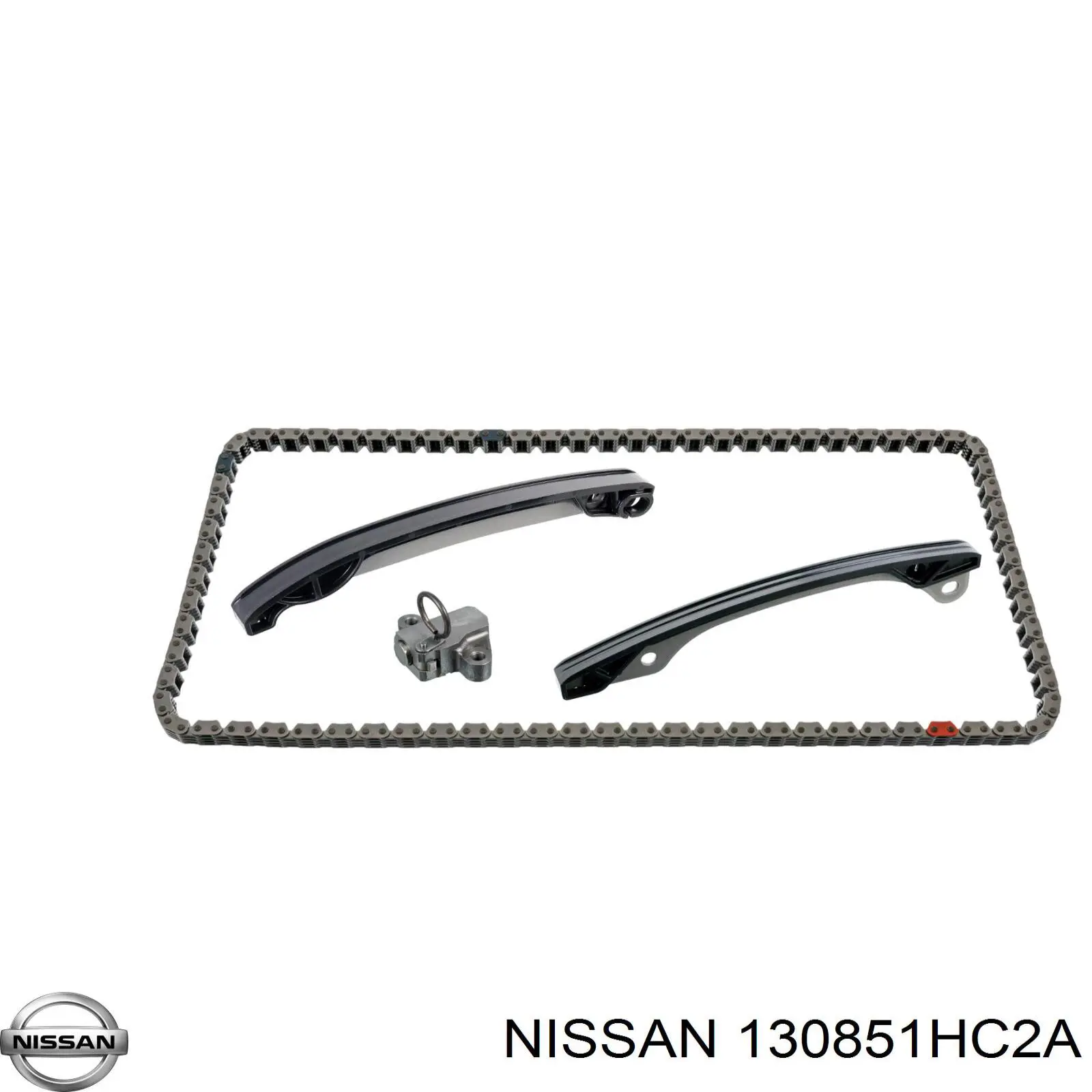 Carril de deslizamiento, cadena de distribución para Nissan Tiida (C11)