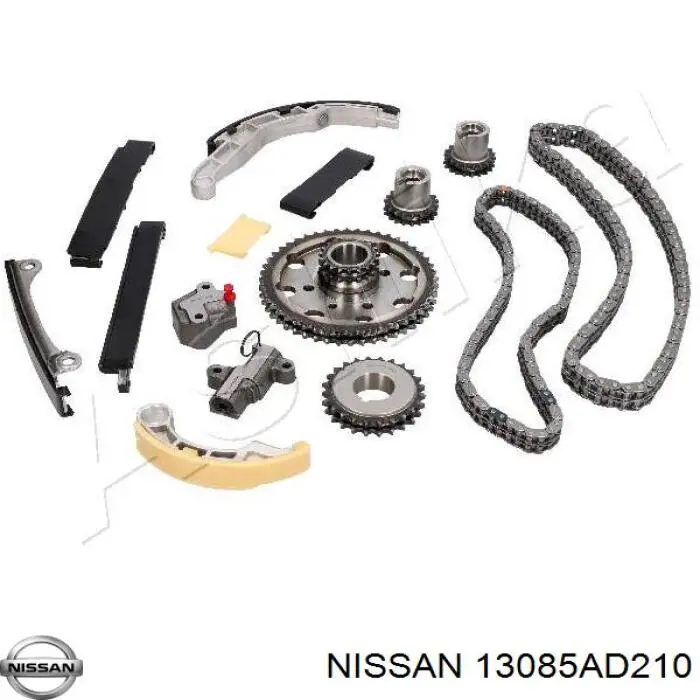 Carril de deslizamiento, cadena de distribución izquierdo para Nissan Almera (N16)