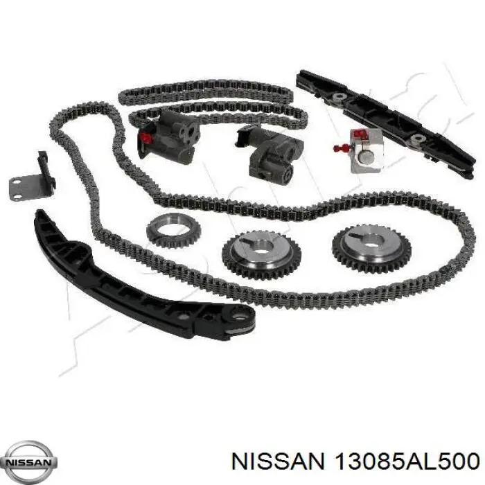 Carril de deslizamiento, cadena de distribución superior para Nissan Murano (Z50)