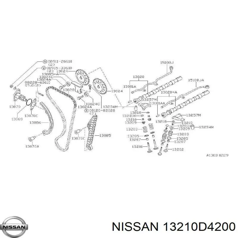 Cuña de válvula Nissan/Infiniti 13210D4200 precio, desde 8,47 EUR