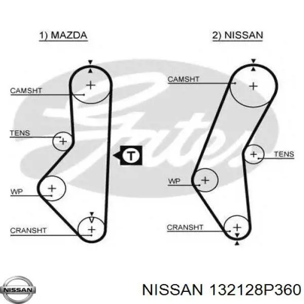 Guía de válvula de admisión para Nissan Primera (P12)