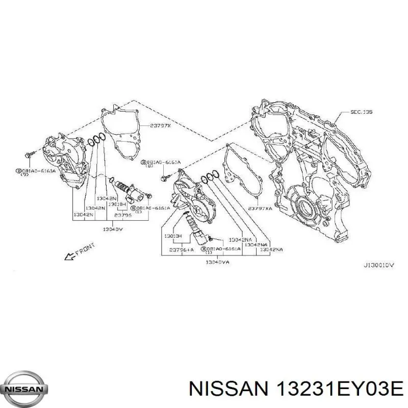 Taqués hidráulicos Nissan/Infiniti 13231EY03E precio, desde 151,87 EUR