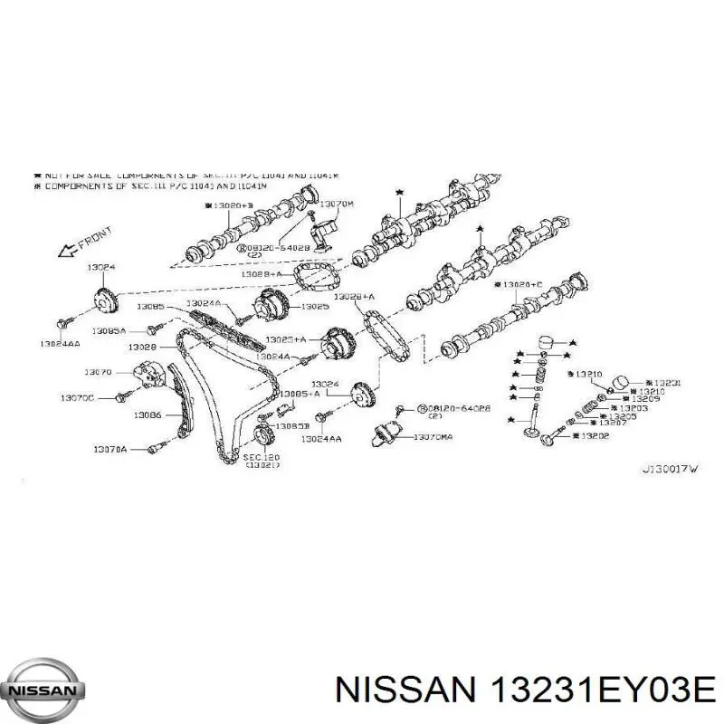 13231EY03E Nissan