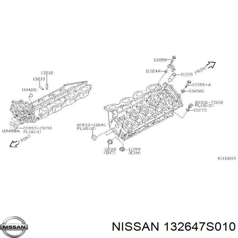 Comprar 132647S010 Nissan/Infiniti 