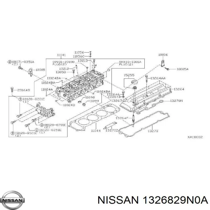 1326829N0A Nissan