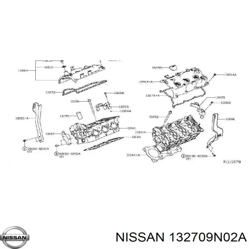 Comprar 132709N02A Nissan/Infiniti 