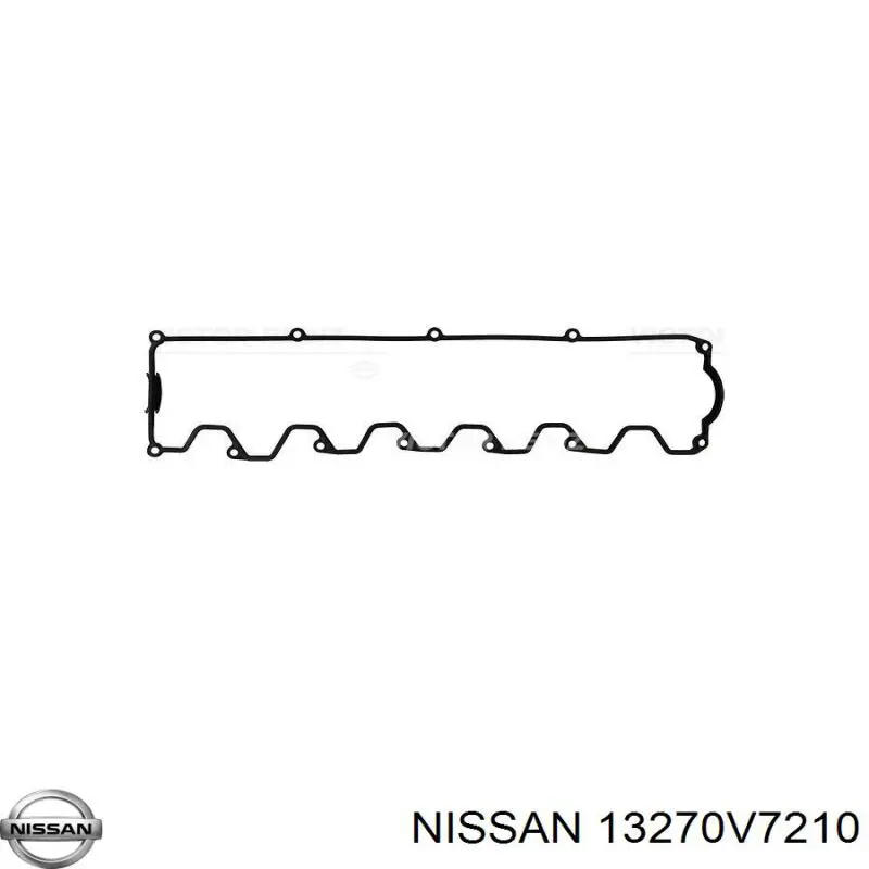 13270V7210 Nissan junta de la tapa de válvulas del motor