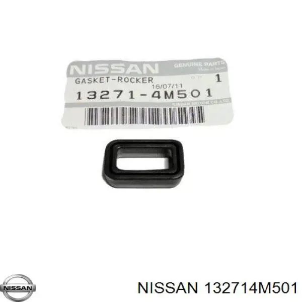 132714M501 Nissan junta, tapa de culata de cilindro, interior