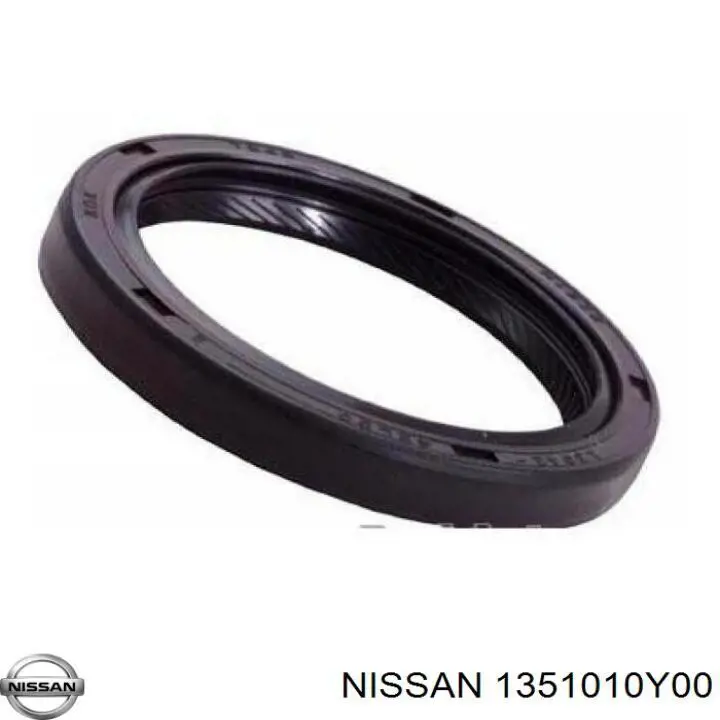 1351010Y00 Nissan anillo retén, cigüeñal frontal