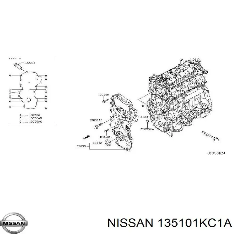 Comprar BHH956A0 NOK Retén de cigüeñal frontal