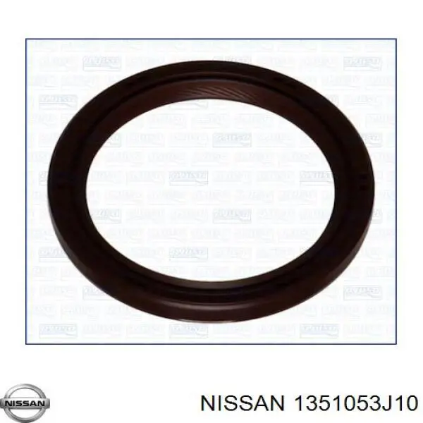 1351053J10 Nissan anillo retén, cigüeñal frontal