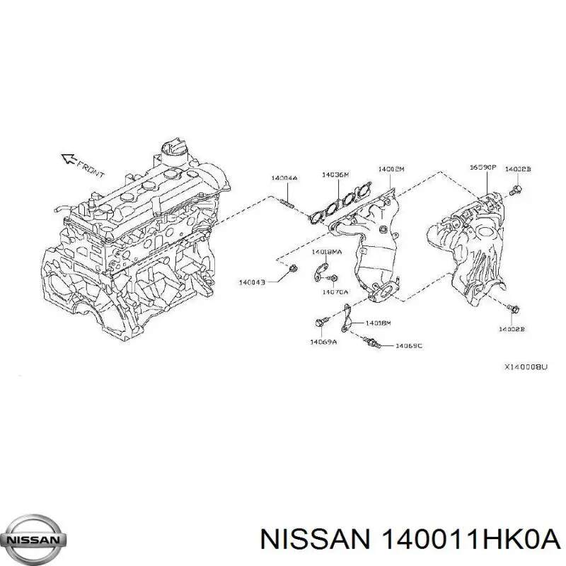 140011HK0A Nissan