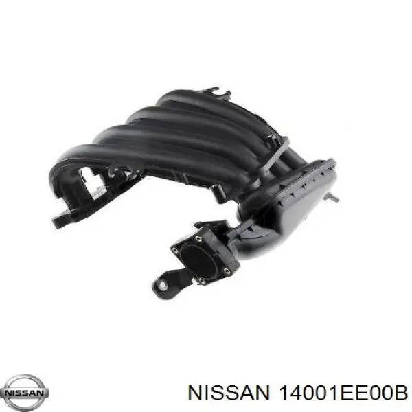 Colector de admisión, suministro de aire Nissan Qashqai 1 J10