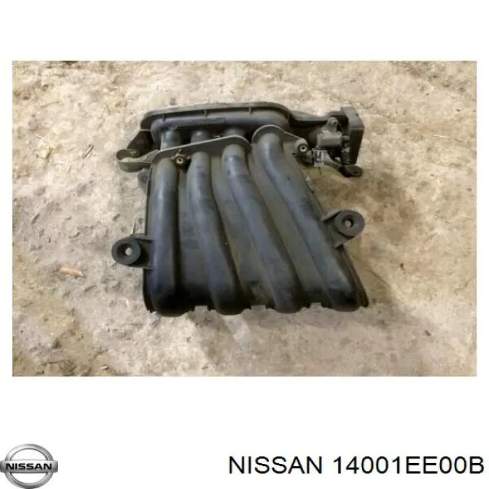 Colector de admisión, suministro de aire Nissan Qashqai 1 J10