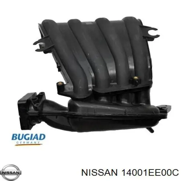Colector de admisión, suministro de aire Nissan Qashqai 1 J10