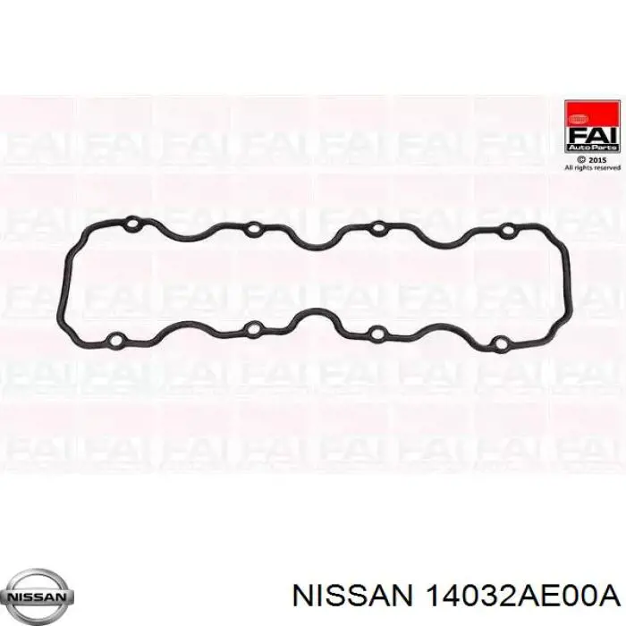 14032AE00A Nissan junta, colector de admisión, superior