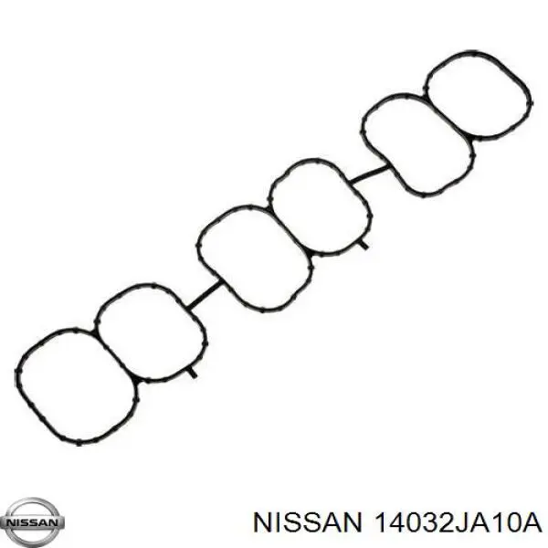 14032JA10A Nissan junta, colector de admisión, superior