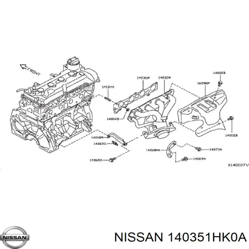  Nissan/Infiniti 140351HK0A precio, desde 44,50 EUR