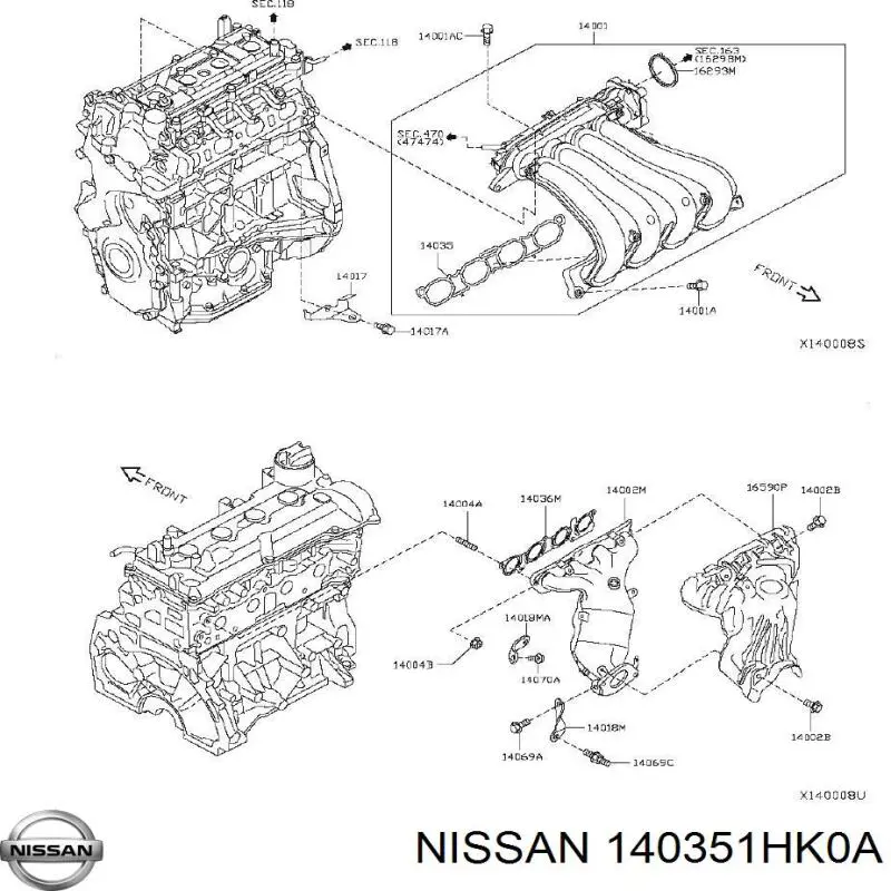 140351HK0A Nissan