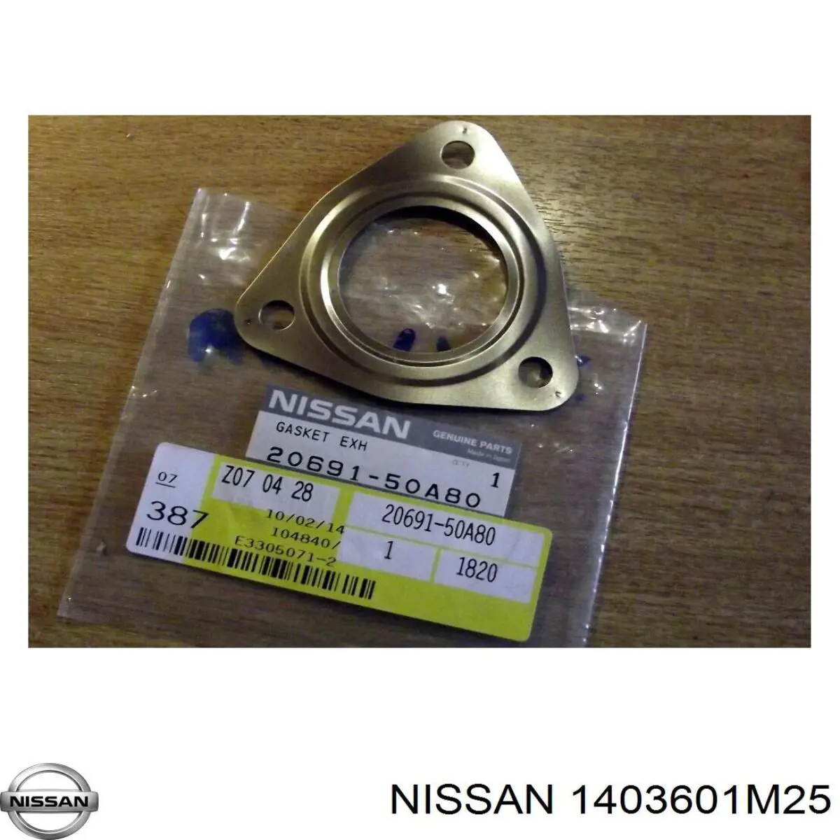 Junta colector escape 1403601M25 Nissan/Infiniti