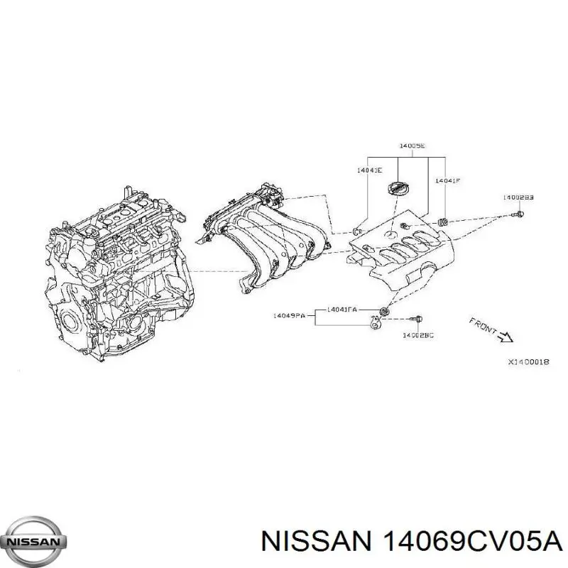  Nissan/Infiniti 14069CV05A precio, desde 2,09 EUR