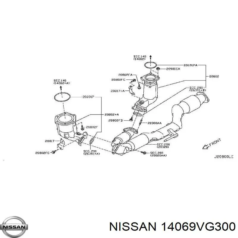 Comprar 14069VG300 Nissan/Infiniti 