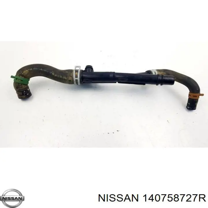 140758727R Nissan brida del sistema de refrigeración (triple)